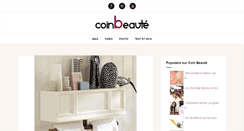 Desktop Screenshot of coin-beaute.com